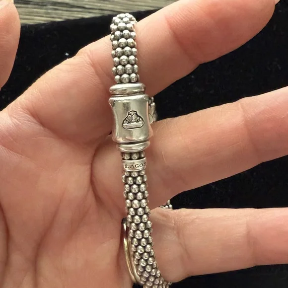 Lagos Three Station X Caviar Bracelet
6mm Size Medium - Picture 7 of 12